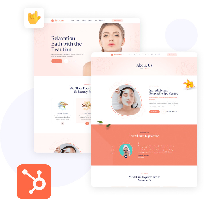 Beautian - Health & Beauty Theme for HubSpot CMS