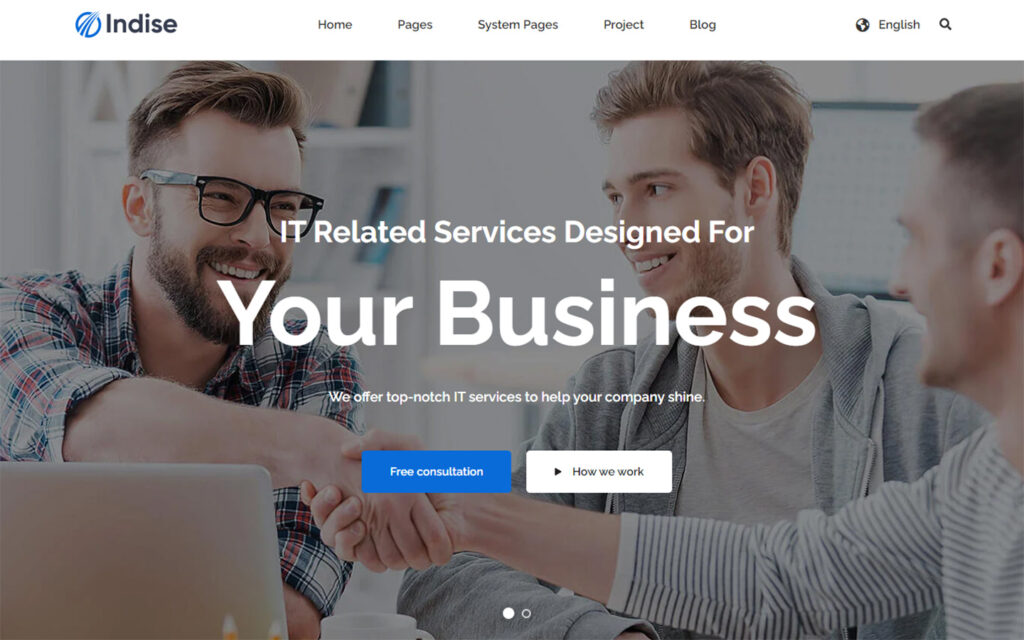 Indise–Business Theme For HubSpot