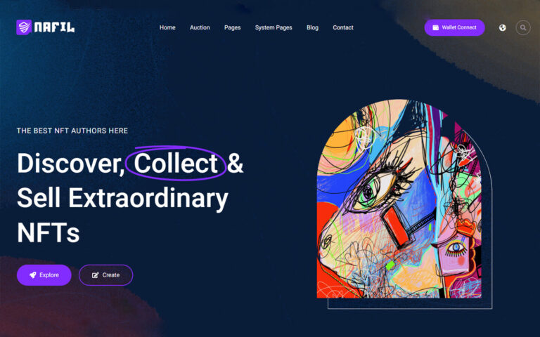 Nafil - NFT Theme for HubSpot