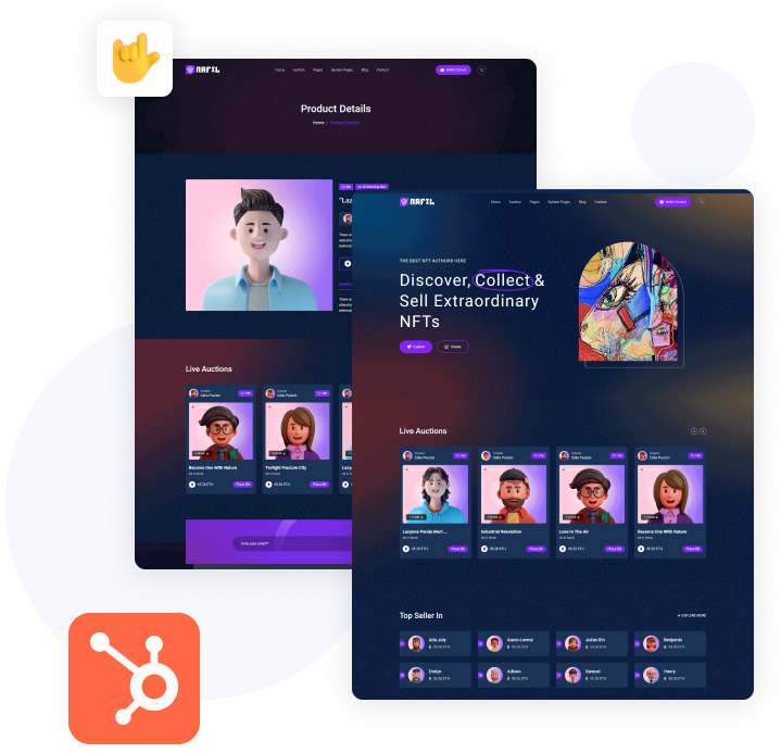 Nafil – NFT Theme for HubSpot CMS