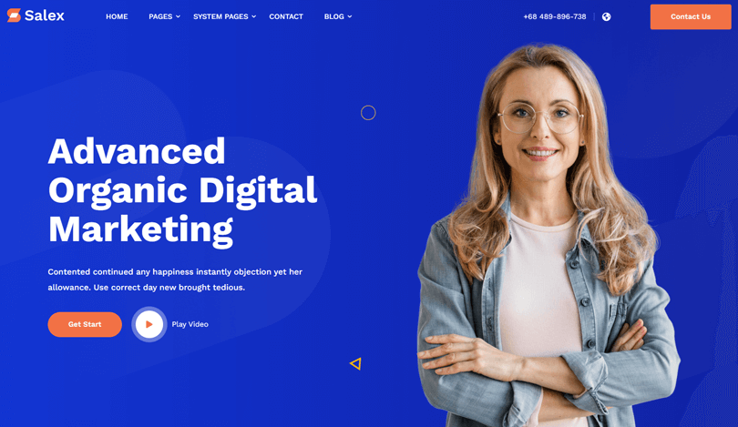 Salex – Marketing Theme For HubSpot