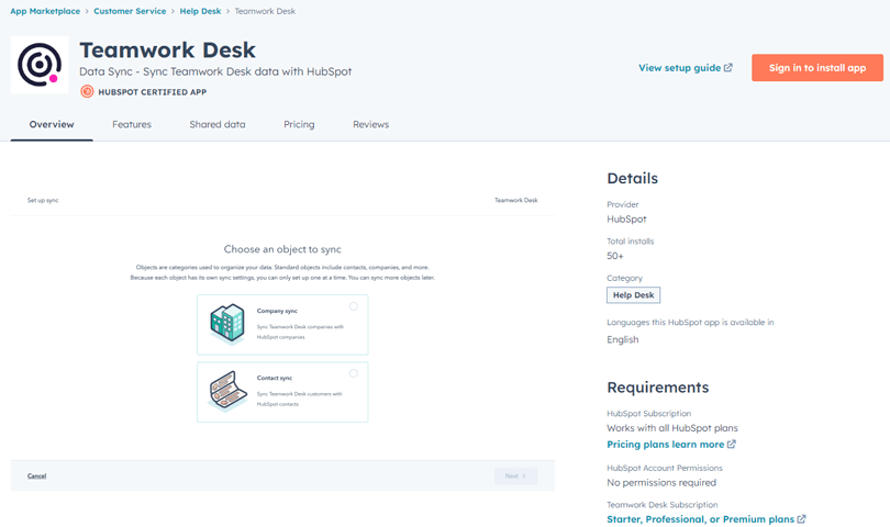 Teamworkdesk