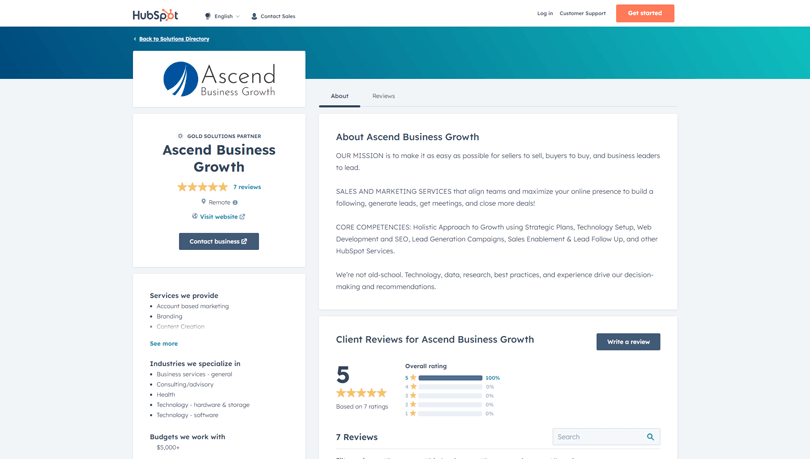 Ascend Business Growth