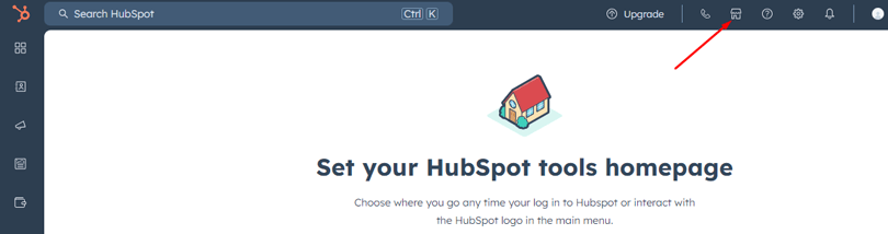 Navigate to the HubSpot Marketplace